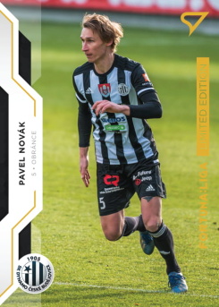 Pavel Novak Ceske Budejovice SportZoo FORTUNA:LIGA 2020/21 2. serie Gold Limited /99 #344